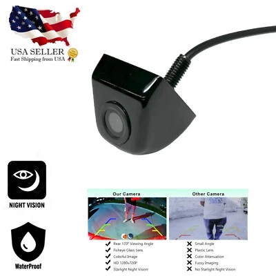 FORALPINE New Backup Camera Rear IP68 Universal for ALPINE ILX-W650 ALPINE ILXW650