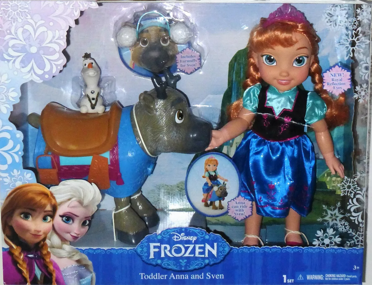 Anna and sven toddler doll cheap