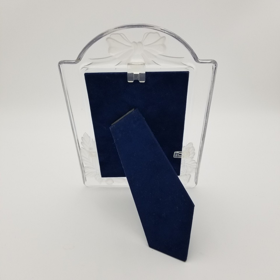 Mikasa Wedding Day Pattern Crystal Picture Frame 4" X 6" eBay