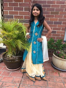 lehenga dress girl