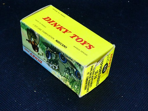 French Dinky Toys 828 Jeep Porte-Fuseée SS10 Rocket Launcher BOX ONLY - Picture 4 of 10