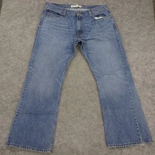 Levis 527 Jeans Mens 40 32 Low Bootcut Blue Denim Pants