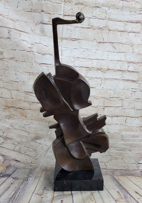 HEAVY BRASS BRONZE METAL CELLO MUSIC FIGURE FIGURINE ORNAMENT BY DALI GIFT