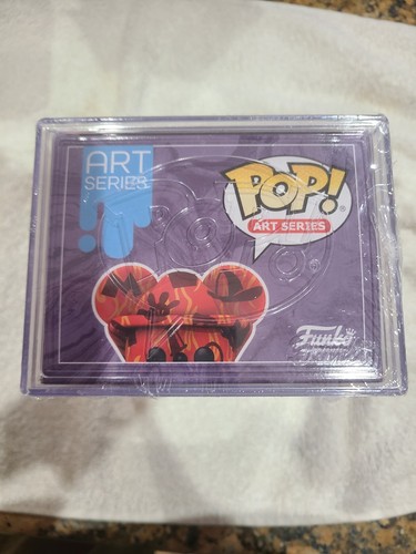 Funko Pop Mickey Mouse 19 Firefighter Art Series Walmart Exclusive Pop Protector - Picture 5 of 6