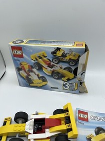 Lego Creator 3-in-1 Set Number 31002 Super Racer  100% Complete