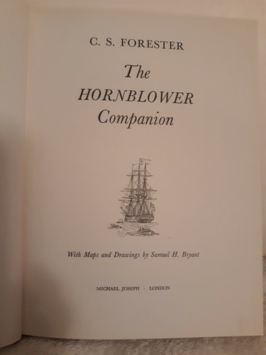 The Horn-Blower Companion by C.S. Forester 1964 HC, DJ - Picture 4 of 11