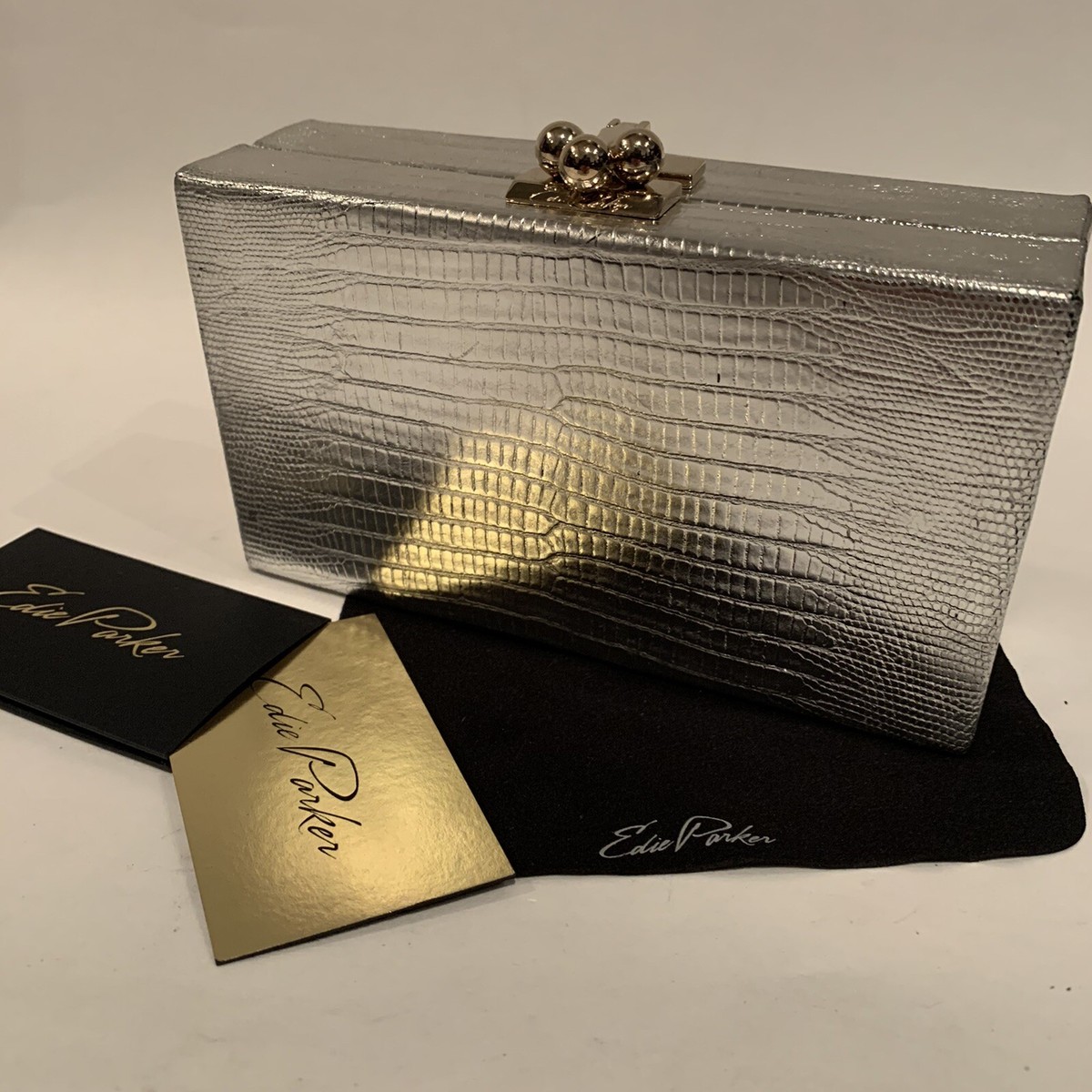 Edie Parker 定価15万 クラッチバッグ ボックス Edie Parker 定価15万 クラッチバッグ ボックス - メルカリ