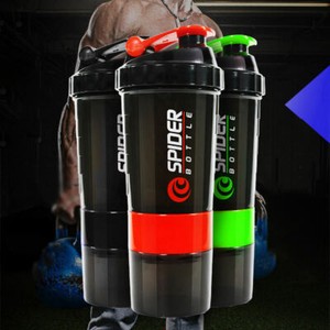Best-600ml-Sport-Gym-Protein-Powder-Drink-Shaker-Plastic-Mixer-Cup-Bottle