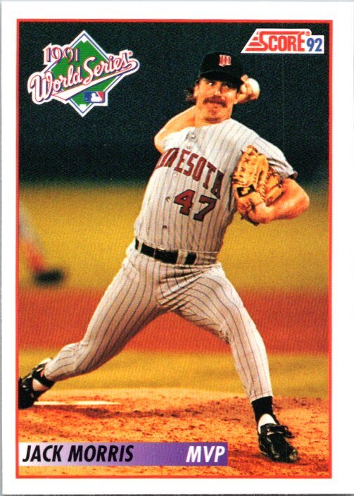 1992 Score - World Series Highlight #798 Jack Morris | eBay