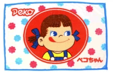 Peko chan Attaka Peko chan Blanket 70x100cm Smooth Fujiya Marushin Brand New!
