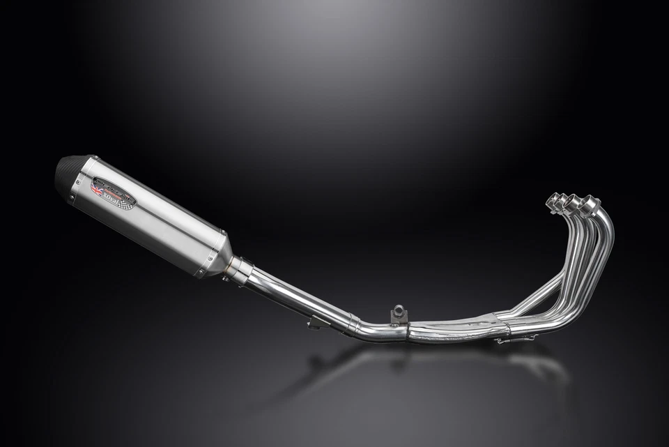 Silenciador de escape completo Honda CBR600 FS FT F3 95-96 4-1 13,5" acero inoxidable X-oval Foto 3 de 4