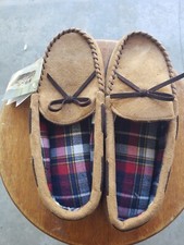 RockDove Men's Memory Foam Moc Slipper, Size8us Men Slipon Size 8 Us