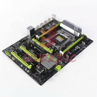 Used X79 Moederbord USB3.0 SATA3 NVME M.2 PCI-E SSD Support REG ECC LGA2011 ATX