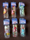 Set Of 6 New Gerber Care Bears Decorator Nurser Bottles Nos Dishwasher Safe