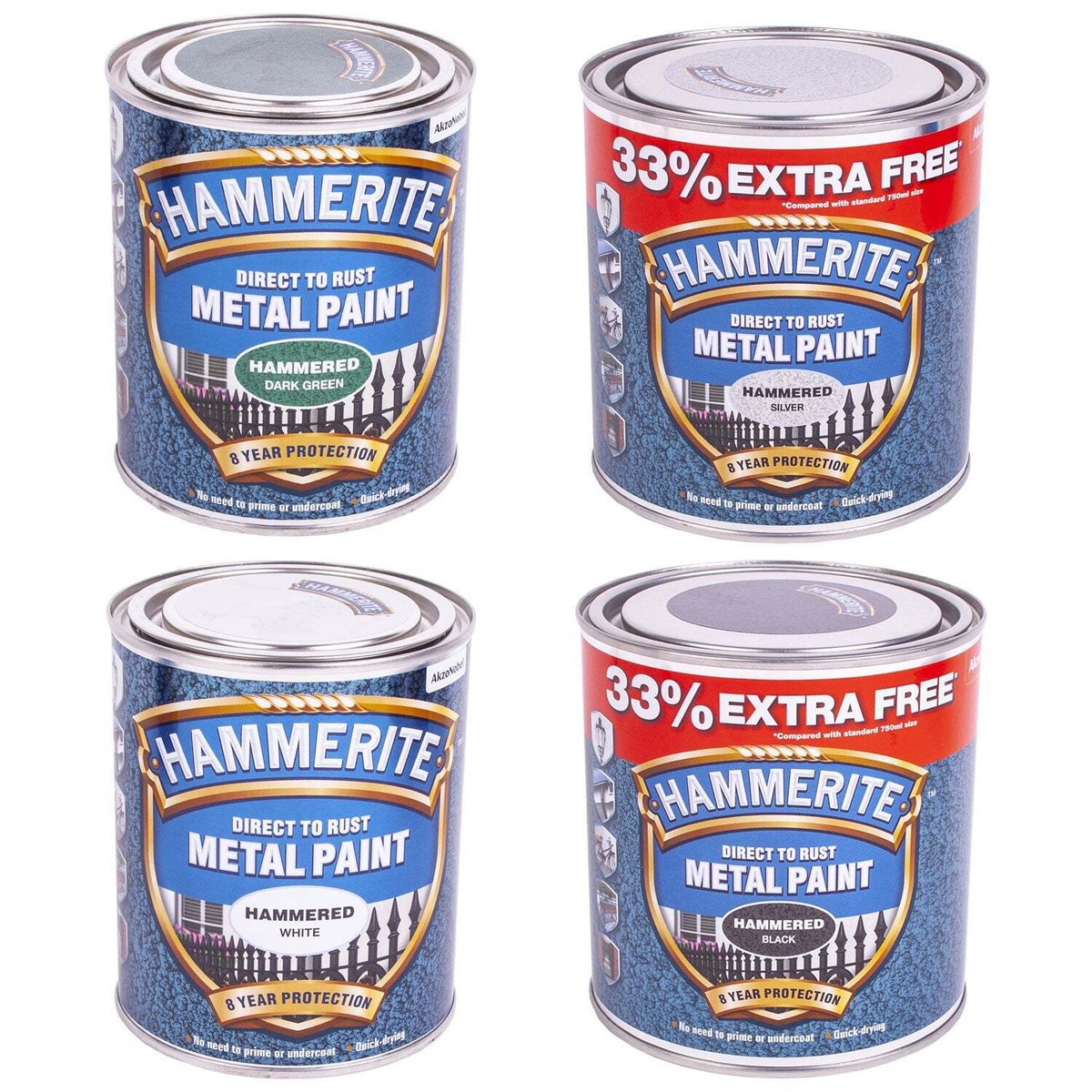 Hammerite Metal Paint 750ml UK
