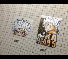 LUFFY Gear 5 ONE PIECE Anime Peeking Peeker JDM Reflective Car Sticker O16