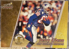 1998 Pacific Aurora Championship Fever Terry Glenn #33 Patriots