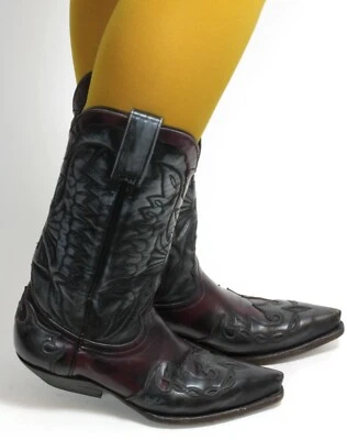 Cowboystiefel Westernstiefel Line Dance Catalan Style Texas Leder Rancho 37 - Bild 1 von 4