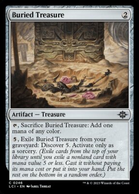 MTG Buried Treasure NM-Mint The Lost Caverns of Ixalan 