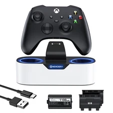 NEWDERY Controller Charger Station for Xbox Series/One-X/S Charging Station Dock