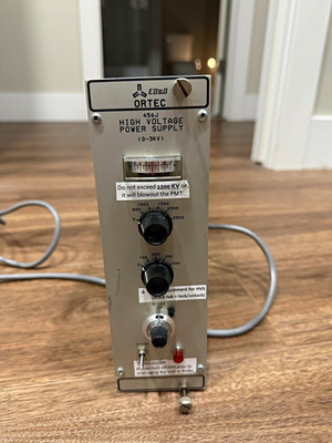 EG&G ORTEC 456J NIM Module High Voltage Power Supply 0-3kV Output
