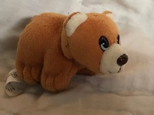 Vintage 1997 Pound Puppies LITTLE BEARS Plush Tan Colored Mini Bear