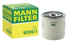 MANN FILTER W 916/1 Oil Filter For Passenger Cars Highest Filtration Performance