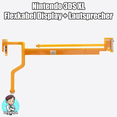 Nintendo 3DS XL Display Flexkabel Cable Anschlusskabel für LCD + Lautsprecher