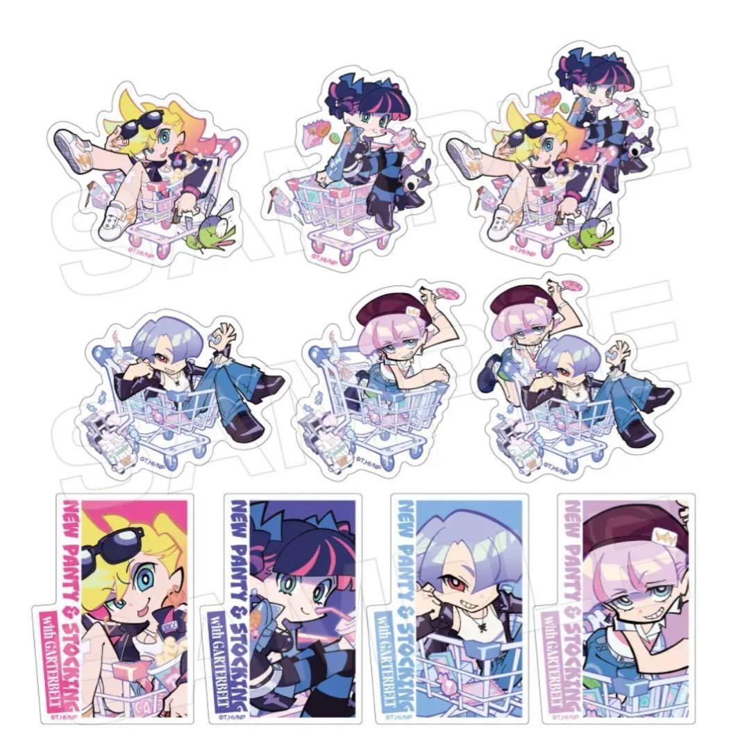Panty & Stocking with Garterbelt Sticker Set Parco POP UP 2025