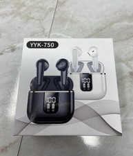 Kinganda YYK-750 Wireless Earbuds Bluetooth 5.2 True Wireless Headphones Black