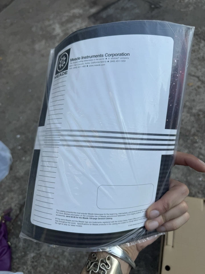 Телескоп-рефрактор Meade ETX-70 AT с ручным контроллером и окуляром отличное состояние!!! - Изображение 3 из 4