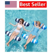 Buoyant PVC Water Hammocks - Multi-Purpose Lounge Floats for 200 lbs Capacity