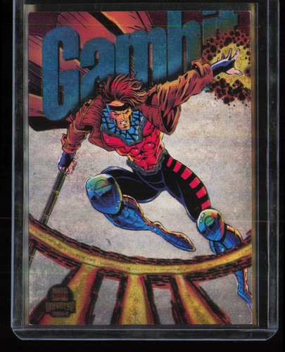 Gambit [Gold] #4 Marvel 1994 Universe Powerblast card