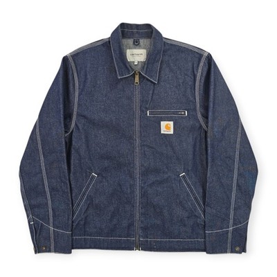 Carhartt WIP Detroit Denim Bomberjacke Blau Herren Medium 