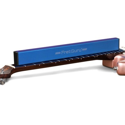 Gitaarbouw Reparatie Luthier Tool Gitaar Fret Crowning Leveling Tool Kit RVS Slijptoetsbeschermer Reparatieset Gitaaraccessoires (Color : F