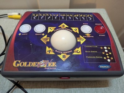 Radica Golden Tee Golf Home Edition Plug & Play TV Video Game Tested & Working