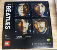 New In Sealed Box LEGO Art: The Beatles 31198 John Paul George Ringo RETIRED