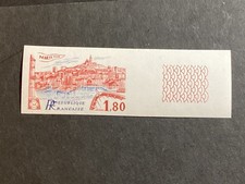 ICOLLECTZONE France 1877 Imperf XF NH Castles  (1)