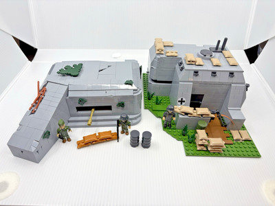 COBI Bunker Bundle! - Germany Fighting Position #3043, Bunker Regelbau 667 #3136