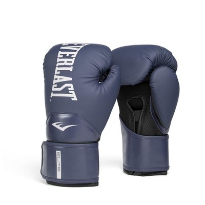 Everlast Elite 2 Boxing Gloves | Pro Training & Heavy Bag | 16oz, Navy 