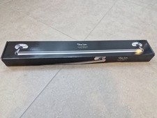 Robert Welch Oblique Single Towel Rail – Polished Stainless Steel Bathroom Acces