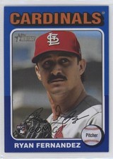 2024 Topps Heritage High Number SP Dark Blue Border Ryan Fernandez #702 h3a