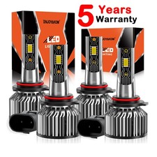 For Tesla S Sedan 4-Door 2012 - 2016 2017 2018 LED Headlight Bulbs High Low Beam