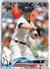 2018 Topps Holiday - J.A. Happ #HMW41 New York Yankees