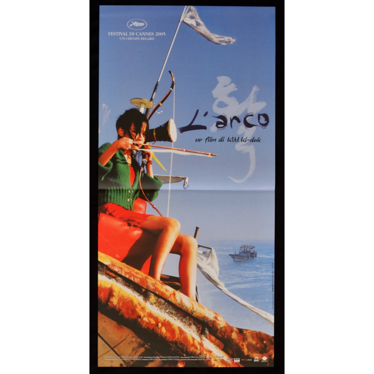 Locandina originale film L'arco (2005) - Regia di Kim Ki-duk