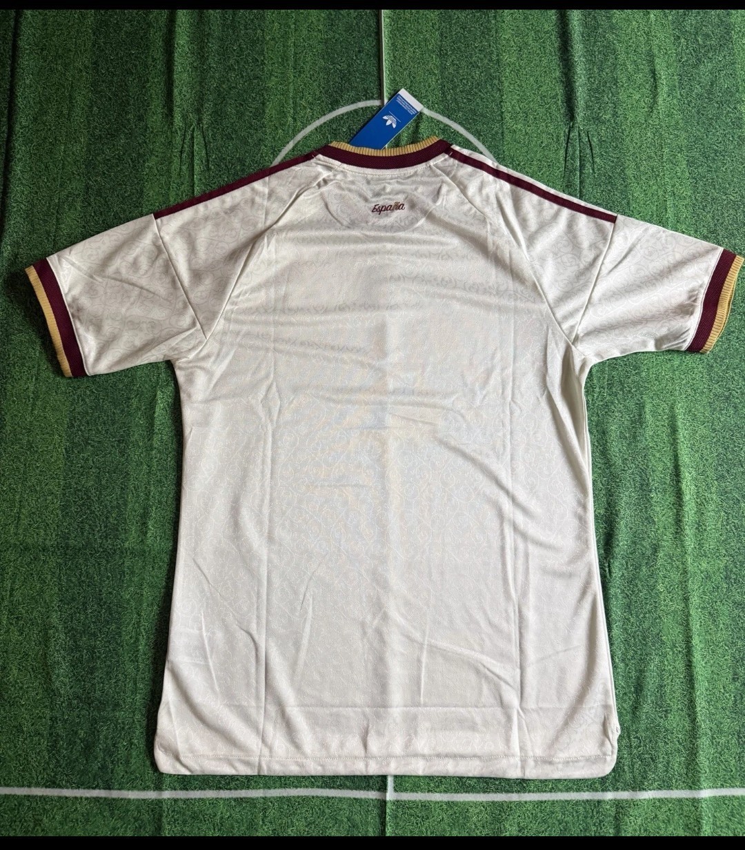 Camiseta de fútbol de España blanca local nueva con etiquetas-talla 2XL