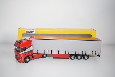 C24 1:50 LION TOYS DAF 95 XF TRUCK + TRAILER DDH DIRK DE HERTOGH BUGGENHOUT MIB