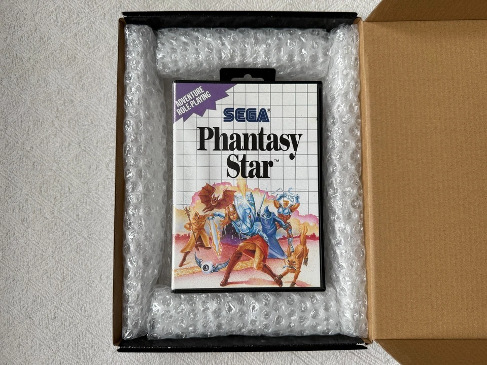 Phantasy Star Sega Master System UK PAL VGC CIB - High Quality Packing - Tracked - Image 2 of 4