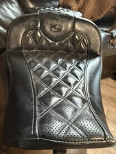 Saddleman Road Sofa 2IP Seat Fits Street Glide and Roadking Models 2006 to 2012