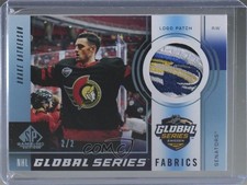 2024 Upper Deck SP Game Used Sponsor Logo 2/2 Drake Batherson #GSF-DB Patch 1t38